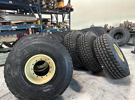 Crane Tires/Rims for sale 