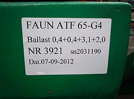 Faun ATF 65G-4 counterweight