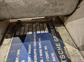 Hookblock 16mm 1 sheave 12t