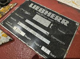 Liebherr hookblock 17mm 1 sheave 14,5t