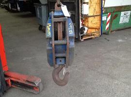 Hookblock 15mm 1 sheave 12 ton
