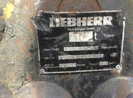 Liebherr hookblock 13mm 1 sheave 10t