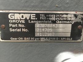 Grove GMK 3055 diff box axle nr 1