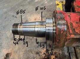 Krupp KMK 5100 axle 3 housing 