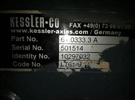 Liebherr LTM 1130-5.1 axle 1