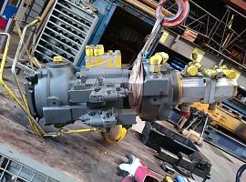  Liebherr LTM 1160-2 pump set 
