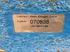 Liebherr LTM 1250-6.1 counterweight 12,5 ton