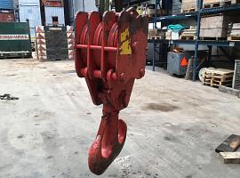 Hookblock 22 mm 6 sheave 72,5 ton
