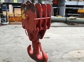 Hookblock 22 mm 6 sheave 72,5 ton