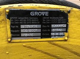 Grove GMK 5100 winch