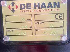 Hookblock 22 mm 3 sheave - 56 ton
