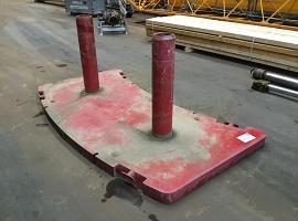 Grove GMK 5100 counterweight 3,0 ton 