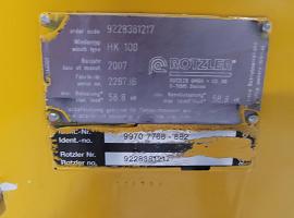 Faun HK 100 winch