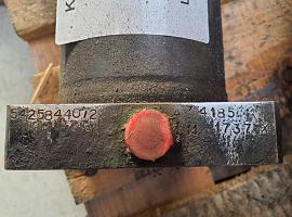 Demag AC 155 counterweight lift  cylinder  
