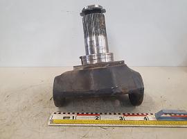 Terex Demag AC 35 axle 2 steering knuckle 16 holes with bracket