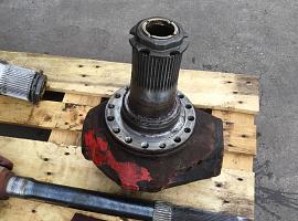 Terex Demag AC 35 axle 2 left steering knuckle 16 holes with bracket