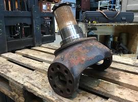 Demag AC 205 axle 4 left steering knuckle 16 holes 