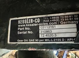 Grove GMK 5220 Megatrak axle housing axle 4th left