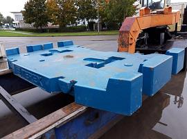 Terex explorer 5800 counterweight 10,5 ton