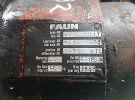 Faun RTF 40 end differential axle 1 13x32