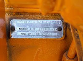 Demag HC 340 engine Mercedes OM 352 A
