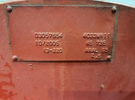 Grove GMK 3055 winch complete with gear