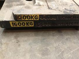 PPM 400 ATT counterweight 1,6 ton