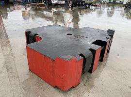 Grove GMK 6400 central counterweight 10 ton 