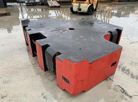 Grove GMK 6400 central counterweight 10 ton 