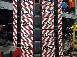 Grove GMK 6400 counterweight 10 ton 