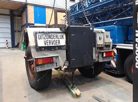 Add on axle for Liebherr crane