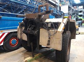 Add on axle for Liebherr crane