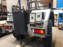 Add on axle for Liebherr crane