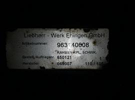 Add on axle for Liebherr crane