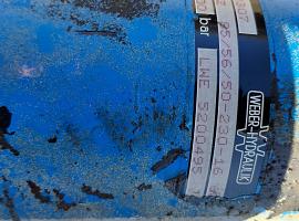 Liebherr LTM 1025 steering cylinder rear axle  