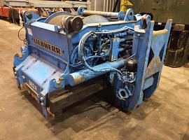 Liebherr 1400-7.1 counterweight frame incl. winch 2
