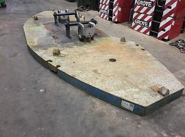 Liebherr LTM 1400-7.1 counterweight base plate 