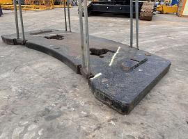 Liebherr LTM 1500 counterweight 15 ton