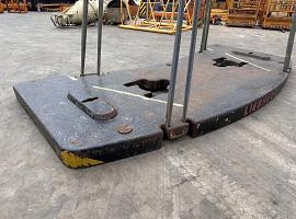 Liebherr LTM 1500 counterweight 15 ton