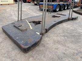 Liebherr LTM 1500 counterweight 15 ton