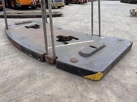 Liebherr LTM 1500 counterweight 15 ton