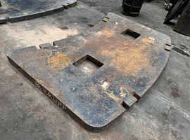 Krupp KMK 5160 counterweight 4,9 ton 