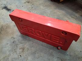 Grove GMK 5130-2 counterweight 1 ton