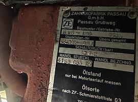 Krupp KMK 2025 gearbox 6WG120 