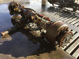 Liebherr LT 1160 axle 1