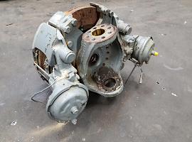 Liebherr LTM 1130-5.1 axle 1 steering knuckle 16 holes complete with disc brake and  planetary gear