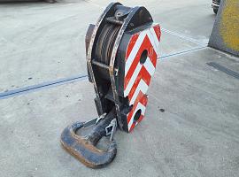 Hookblock 24mm 3 sheave 100T