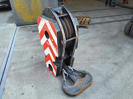 Hookblock 24mm 3 sheave 100T