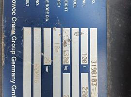 Hookblock 24mm 3 sheave 100T
