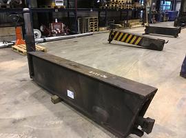Demag AC 265 outrigger beam complete rear